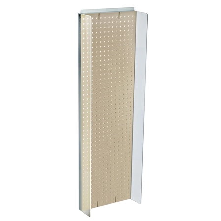 AZAR DISPLAYS 13.5"W x 44"H Pegboard Powerwing Display 700350-ALM